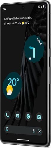Google Pixel 7 Pro 5G 128GB 12GB RAM 24-Hour Battery Universal Unlocked for GSM Carriers - Obsidian (Renewed) in Saudi Arabia