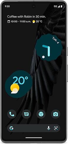 Google Pixel 7 Pro 5G 128GB 12GB RAM 24-Hour Battery Universal Unlocked for GSM Carriers - Obsidian (Renewed) in Saudi Arabia