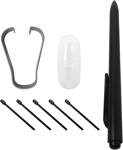 Replacement Digital Pen with Eraser, Stylus Pen with 5 Pen Tips and Pen Clip, 4096 Pressure Levels, Tilt Sensor, Palm Rejection, for Samsung Notebook 9 Pen 13 (2019) Upgraded in Saudi Arabia