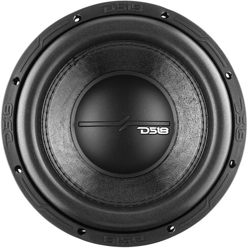 DS18 ZR10.4D 10" Car Subwoofer 1400 Watts Max Power 700 Watts RMS Dual Voice Coil 4-Ohm. Crip and Clear bass for Your Vehicle Sound System. Great Performance and High Durability in Saudi Arabia