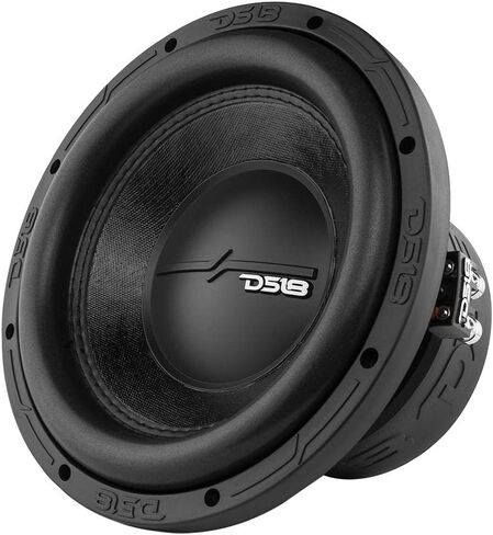DS18 ZR10.4D 10" Car Subwoofer 1400 Watts Max Power 700 Watts RMS Dual Voice Coil 4-Ohm. Crip and Clear bass for Your Vehicle Sound System. Great Performance and High Durability in Saudi Arabia