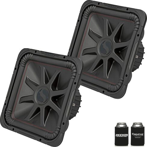 KICKER L7R Bundle - Two 45L7R152 15-Inch Dual 2-Ohm Subwoofers in Saudi Arabia