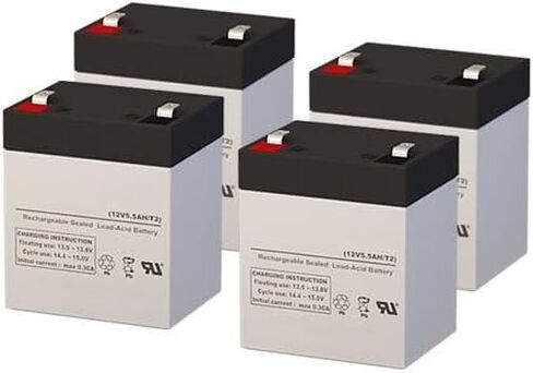 PowerWare 650 UPS Replacement Batteries - Set of 4 in Saudi Arabia
