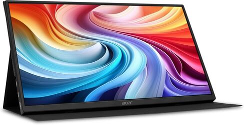 Acer Portable Monitor | 15.6" FHD IPS Touch | Adaptive-Sync Support (FreeSync Compatible) | Slim Design | External Monitor for Laptop PC/Mac | 2 x USB 3.1 Type-C Port & Mini HDMI | PM161QT bmiuuux in Saudi Arabia