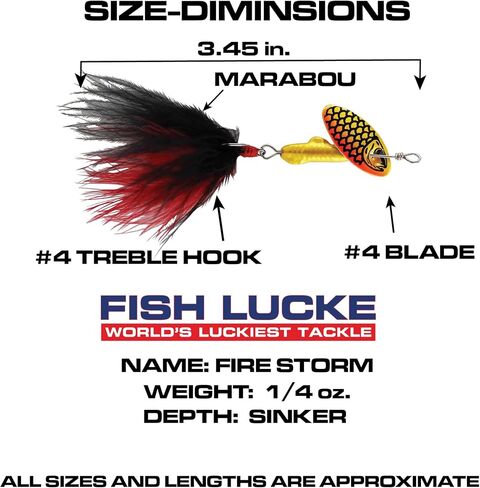 Dinner Spinners, Versitle Inline Fishing Spinner Lures in Kuwait
