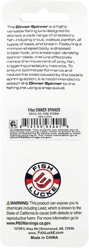 Dinner Spinners, Versitle Inline Fishing Spinner Lures in Kuwait