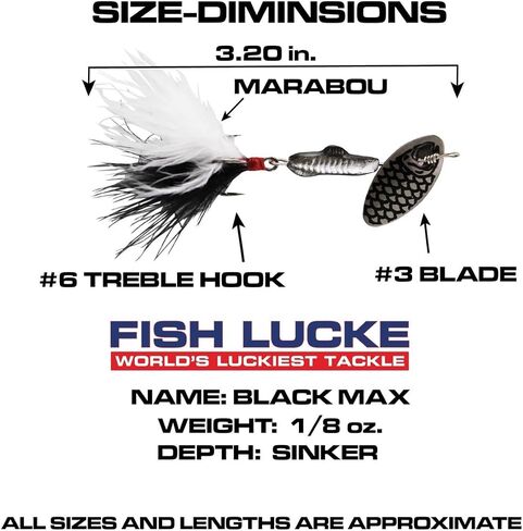 Dinner Spinners, Versitle Inline Fishing Spinner Lures in Kuwait