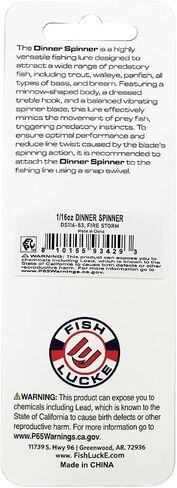 Dinner Spinners, Versitle Inline Fishing Spinner Lures in Kuwait