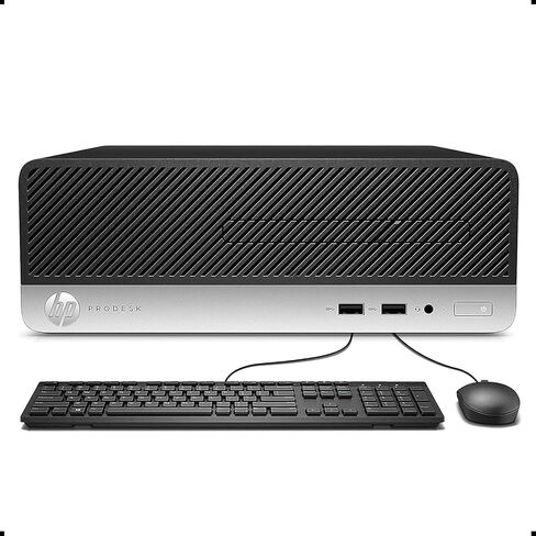 HP Prodesk 400 G4 SFF سطح المكتب - Intel Quad Core I5-6500 3.2GHz 16GB DDR4 256GB SSD ، Wi -Fi ، DisplayPort ، VGA ، Windows 11 Pro - (متجدد) in Saudi Arabia