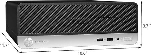 HP Prodesk 400 G4 SFF سطح المكتب - Intel Quad Core I5-6500 3.2GHz 16GB DDR4 256GB SSD ، Wi -Fi ، DisplayPort ، VGA ، Windows 11 Pro - (متجدد) in Saudi Arabia