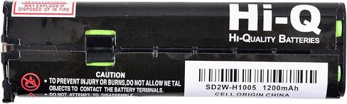 بطاريات الراديو الرقمية ذات الاتجاهين الرقميين ، متوافقة مع Nextel NTN8971 2-Way ، (Ni-MH ، 4.8v ، 1200 مللي أمبير) ، بديل لبطارية موتورولا NNTN4190 ، تتضمن حزمة التحرير والسرد: 3 X SD2W-H1005 Batteries in Saudi Arabia