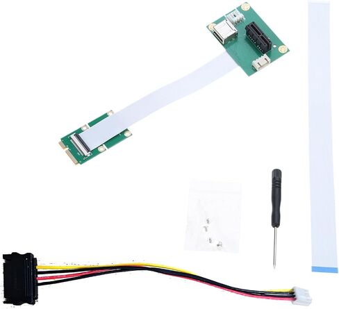 PCIE صغير إلى محول PCIEX1 64 جيجابت في الثانية التوافق العالي التوافق الأفقي/العمودي لأجهزة الكمبيوتر المحمولة والكمبيوتر الشخصي in Saudi Arabia