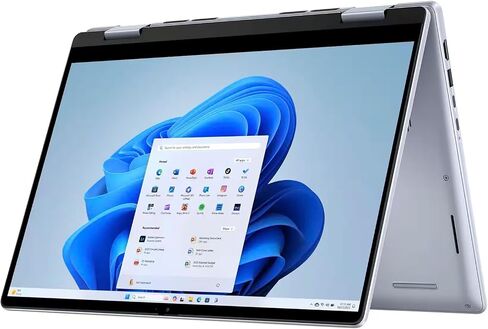 Dell Inspiron 14 2-in-1 Touchscreen Laptop - Intel 5-120U, 32GB DDR5 RAM, 2TB SSD, 14" FHD+ IPS Display, Wi-Fi 6E, Fingerprint, Backlit KB, Ai Copilot, Windows 11 Pro, w/Laptop Accessories in Saudi Arabia