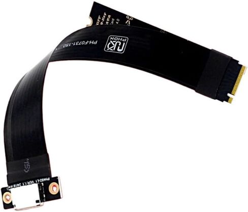15cm 20cmm.2 NVME إلى PCIe 4.0 x4SFF-8612 SFF-8611 كبل توسيع بطاقة الرسومات لأعباء عمل خادم تخزين GPU (15 سم) in Saudi Arabia