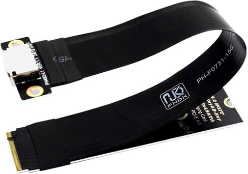 15cm 20cmm.2 NVME إلى PCIe 4.0 x4SFF-8612 SFF-8611 كبل توسيع بطاقة الرسومات لأعباء عمل خادم تخزين GPU (15 سم) in Saudi Arabia