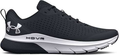 Under Armour Men's UA HOVR Turbulence Running Shoes - 3025419-101 - Jet Gray/Halo Gray/Green - 11.5 in Saudi Arabia