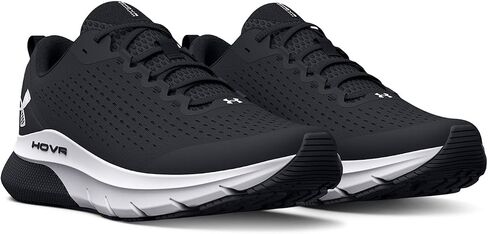 Under Armour Men's UA HOVR Turbulence Running Shoes - 3025419-101 - Jet Gray/Halo Gray/Green - 11.5 in Saudi Arabia