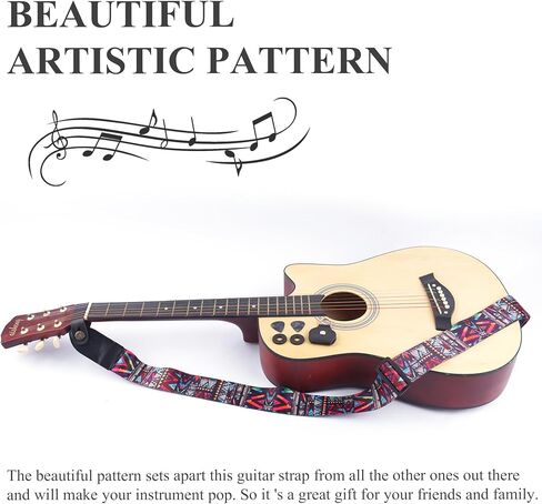 QIELIZI Guitar Strap, Guitar Strap in Kuwait