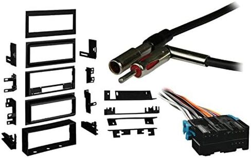 Harmony Audio Compatible with Chevy Lumina 1990 1991 1992 1993 1994 Single DIN Stereo Harness Radio Install Dash Kit Package in Saudi Arabia