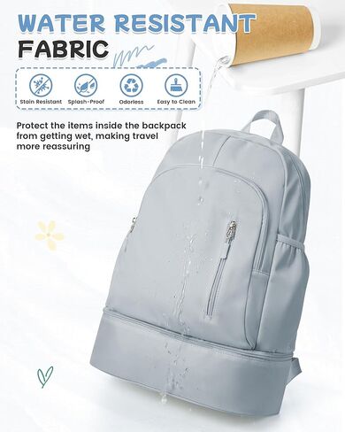 Small Black Gym Backpack for Women Men, Waterproof Gym Track Bag with Expandable Shoe Compartment, Lightweight Mini Casual Daypack Sports Back Pack for Travel Hiking Dance Yoga Fitness Track in Kuwait