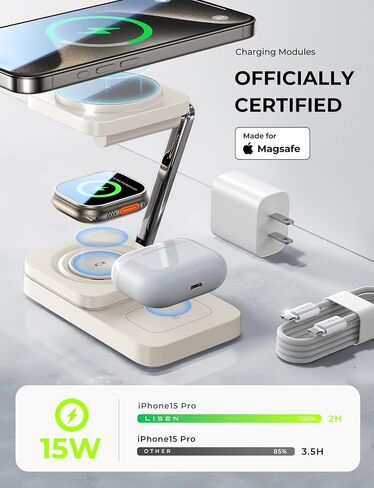 LISEN لمحطة شحن iPhone لـ Magsafe in Saudi Arabia
