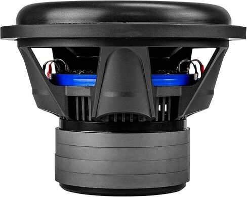 Audiopipe 2400 واط 12 بوصة مضخم الصوت (TXX-BDD4-12) ، مكدس رباعي ، طاقة عالية ، مخروط مخروطي الورق والألياف الزجاجية ، رغوة وسادة الهواء ، توصيل متعدد ، 2 * 4 أوم. in Saudi Arabia