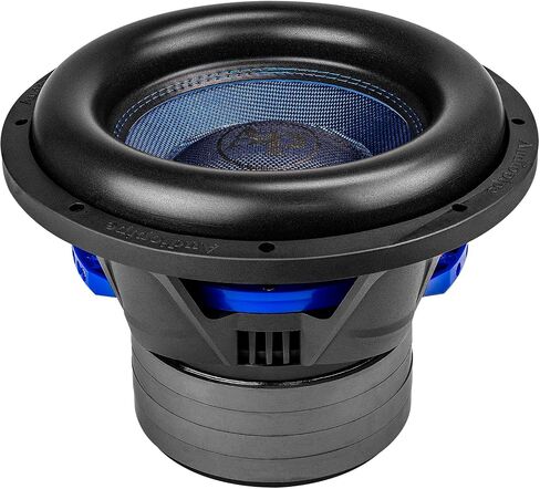 Audiopipe 2400 واط 12 بوصة مضخم الصوت (TXX-BDD4-12) ، مكدس رباعي ، طاقة عالية ، مخروط مخروطي الورق والألياف الزجاجية ، رغوة وسادة الهواء ، توصيل متعدد ، 2 * 4 أوم. in Saudi Arabia