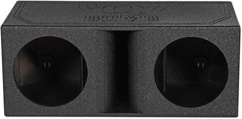 Rockville Rport-12 Dual 12 "4.0 Cu Ft Horn Subwoofer Suprougher ، Pedliner Finish ، J-Port Design ، 30 هرتز ، مثالي لعشاق الصوت للسيارة in Saudi Arabia