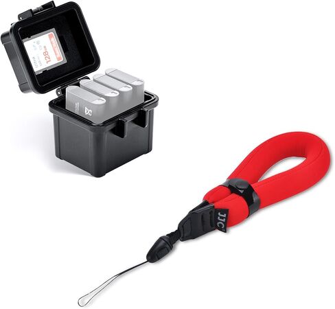 JJC Camera Camera Floating Floating Werst مع علبة بطارية محمولة لـ Olympus Tough TG7 TG6 TG5 TG4 TG3 TG2 TG1 Digital Camera in Saudi Arabia