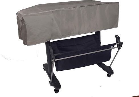 The Perfect Dust Cover, Silver Gray Nylon SHORT Cover for HP DesignJet T790 44-in Large Format Printer, Anti Static Waterproof Cover, Dimensions 69.7''W x 27.6''D x 14''H by The Perfect Dust Cover LLC in Saudi Arabia