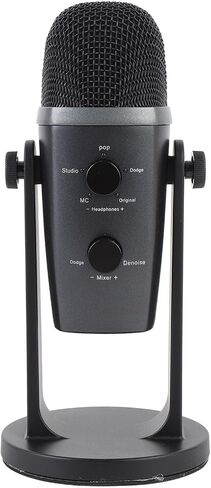 EBTOOLS USB مكثف الميكروفونات ، النوع C الاتصال السلكية ، التوصيل والتشغيل ، صوت واضح ، تقليل الضوضاء ، ميكروفون الألعاب ، للبث ، والبودكاست ، والهاتف ، الكمبيوتر ، الكمبيوتر اللوحي in Kuwait