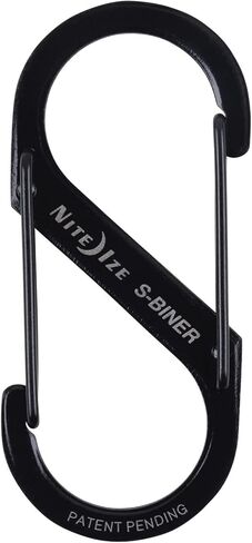 Nite Ize SB3-03-01 3 Lb Black S-Biner in Saudi Arabia