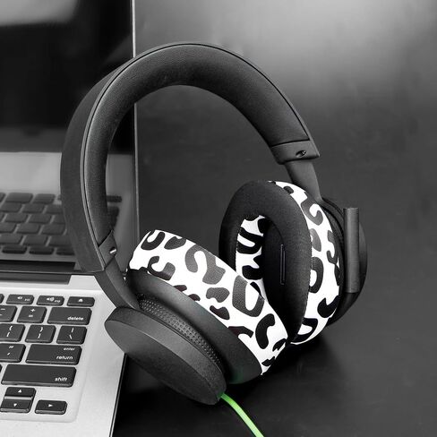 Soulwit Cooling Golling Gel Presactions for Microsoft Xbox Wireless (إصدار 2024)/سماعة رأس سلكية ، وسائد أذن لـ Xbox Stereo 20th Seminivary Edition Headset - Black in Saudi Arabia
