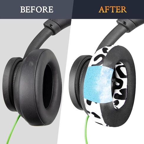 Soulwit Cooling Golling Gel Presactions for Microsoft Xbox Wireless (إصدار 2024)/سماعة رأس سلكية ، وسائد أذن لـ Xbox Stereo 20th Seminivary Edition Headset - Black in Saudi Arabia