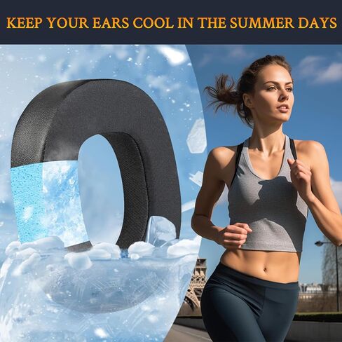 Soulwit Cooling-Gel Earpads Cushions Placing for Turtle Beach Stealth 700 Gen 3 (700 Gen3) سماعة ألعاب لاسلكية ، وسادات الأذن مع نسيج الحرير الجليدي ، ورغوة عزل الضوضاء in Saudi Arabia