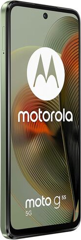 Motorola Moto G55 Dual -SIM 256GB ROM + 8GB RAM (GSM ONLY | NO CDMA) مصنع غير مؤمّن 5G (Smoky Green) - الإصدار الدولي in Kuwait