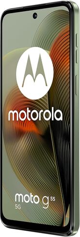 Motorola Moto G55 Dual -SIM 256GB ROM + 8GB RAM (GSM ONLY | NO CDMA) مصنع غير مؤمّن 5G (Smoky Green) - الإصدار الدولي in Kuwait
