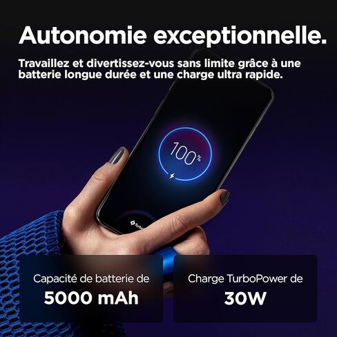 Motorola Moto G55 Dual -SIM 256GB ROM + 8GB RAM (GSM ONLY | NO CDMA) مصنع غير مؤمّن 5G (Smoky Green) - الإصدار الدولي in Kuwait
