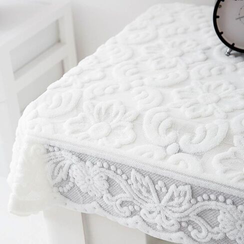 Vintage Floral Lace Dust Cover for Printer Antistatic Printer Dust Cover Compatible with Most Types of Home Office Fax machine Coffee Machine Computer Tablecloth Cover,Style B in Kuwait