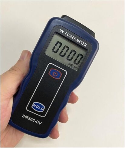 Roroll Light Meter ، UV Power Meter Display Broadband UV Detector UVA UVB LAMP LAMP Solar Film Ultraviolet Source Cannel in Kuwait