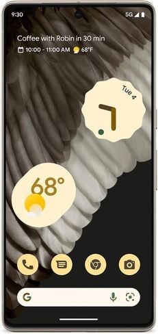 Google Pixel 7 Pro 5G 128GB 12GB RAM 24-Hour Battery Factory Unlocked for GSM Carriers Global Version - Hazel (Renewed) in Saudi Arabia