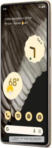 Google Pixel 7 Pro 5G 128GB 12GB RAM 24-Hour Battery Factory Unlocked for GSM Carriers Global Version - Hazel (Renewed) in Saudi Arabia