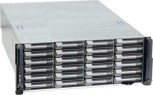 Generic ZhenLoong X424 4U 24 Bay Server Chassis Hard dirive hot Swappable SATA SAS Rackmount Case with 12G Expansion backplane LSI 3X36 chip Mini SAS SATA SFF8643 Interface USB3.0 in Saudi Arabia