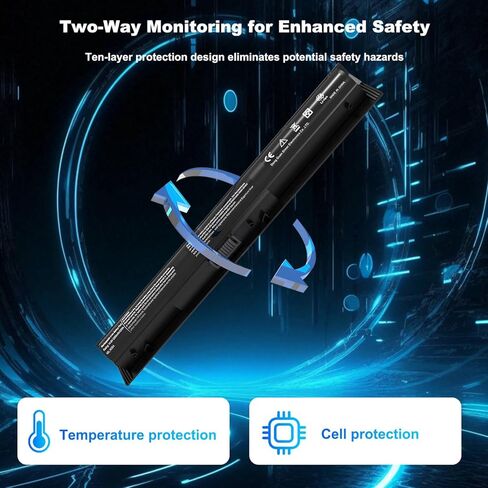 K104 KI04 800049-001 800010-421 Replacement Laptop Battery Compatible with HP Pavilion 17-G 15-AB 14-AB Series HSTNN-DB6T HSTNN-LB6S TPN-Q158 TPN-159 TPN-Q160 TPN-Q161 TPN-Q162 17-G122DS in Kuwait