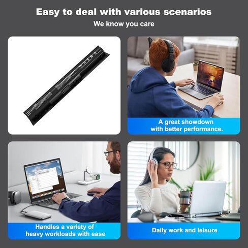 K104 KI04 800049-001 800010-421 Replacement Laptop Battery Compatible with HP Pavilion 17-G 15-AB 14-AB Series HSTNN-DB6T HSTNN-LB6S TPN-Q158 TPN-159 TPN-Q160 TPN-Q161 TPN-Q162 17-G122DS in Kuwait