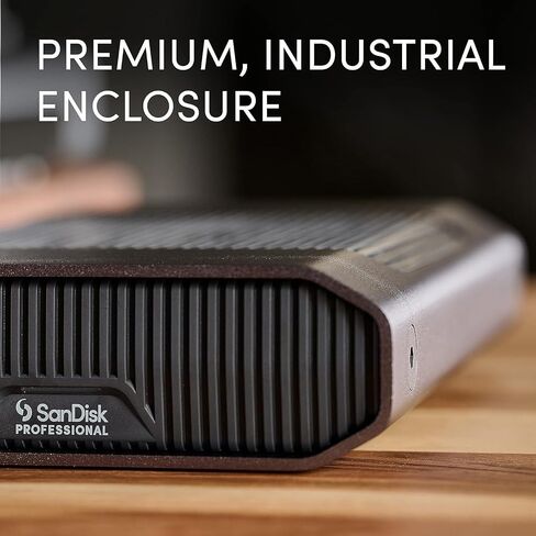 SanDisk Professional G-Drive Hard Drive with USB-C 10GBPS Interface (22TB) Bundle Pro-Blade SSD Mag (1TB) (2 Items) in Saudi Arabia