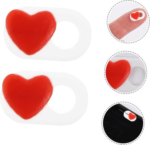 Popetpop 2 PCS كاميرا ويب Cover Cover Pattern Pattern Privacy Blocker لأجهزة الكمبيوتر المحمول سطح المكتب سهلة القشر عصا مختلس النظر in Saudi Arabia