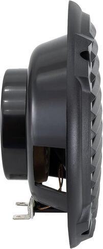 5.9" Dual Cone Marine Speaker Pair | 30W Max Power | Polypropylene Woofer & Mylar Tweeter | Waterproof UV & Corrosion Resistant | Flush Mount (White) in Kuwait