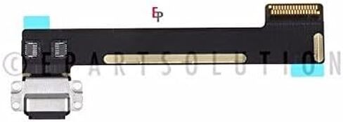 شاحن USB شحن منفذ موصل الموصل المنفذ المرن في iPad Mini 5 A2133 A2124 A2126 (أسود) in Saudi Arabia