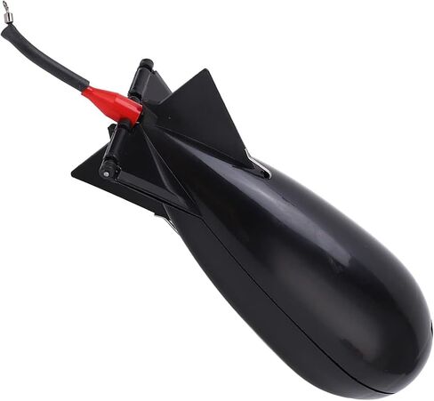Large Size Carp Bait Holder, Bomb Fishing Floats, Portable Fishing Gear Feeding Device for Nesting, Black in Saudi Arabia